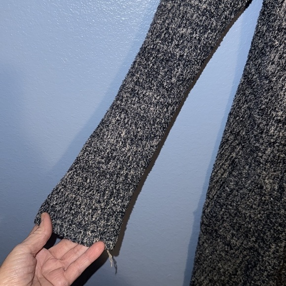 Barefoot Dreams Cozy Chic Lite Chunky Knit Cardigan - Charcoal - Medium B7 - Picture 2 of 5